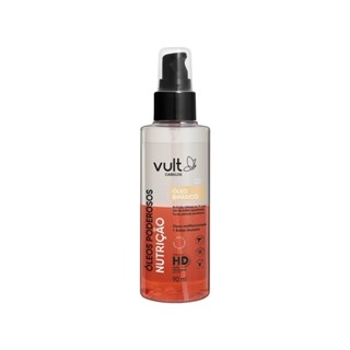 Vult Cabelos Óleos Poderosos Nutrição Óleo Bifásico 90ml em Oferta na Shopee