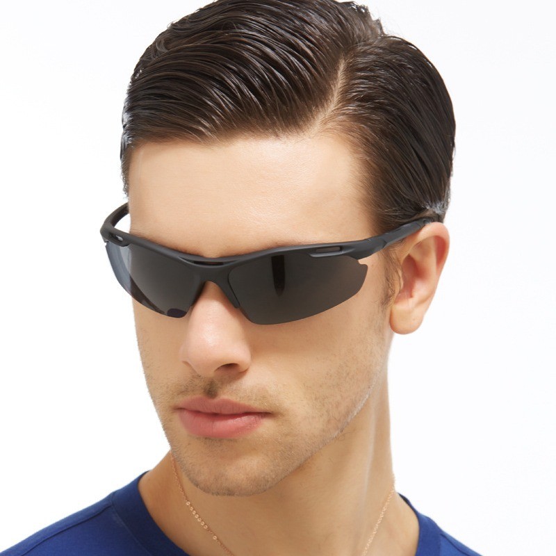 oculos de sol masculino Novos óculos de sol polarizados óculos de sol polarizados masculinos moda à prova de vento óculo
