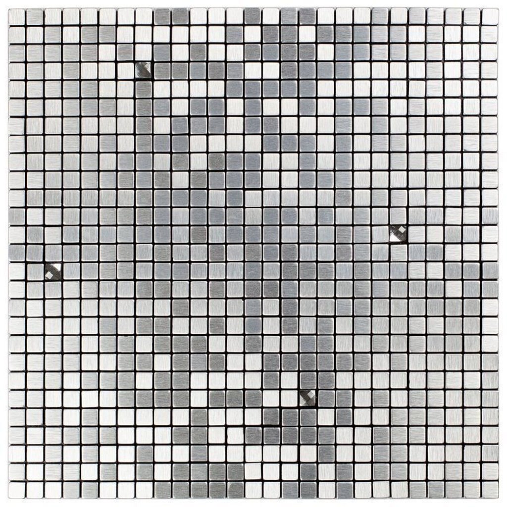 Kit 1m² Pastilha de Vidro Autocolante 31cm X 31cm