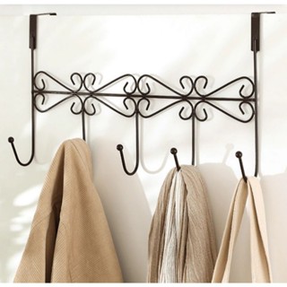 Cabide Porta 5 Lugares Metal Gancho quarto banheiro roupa toalha Multifuncional Pratico GH4229 em Oferta na Shopee