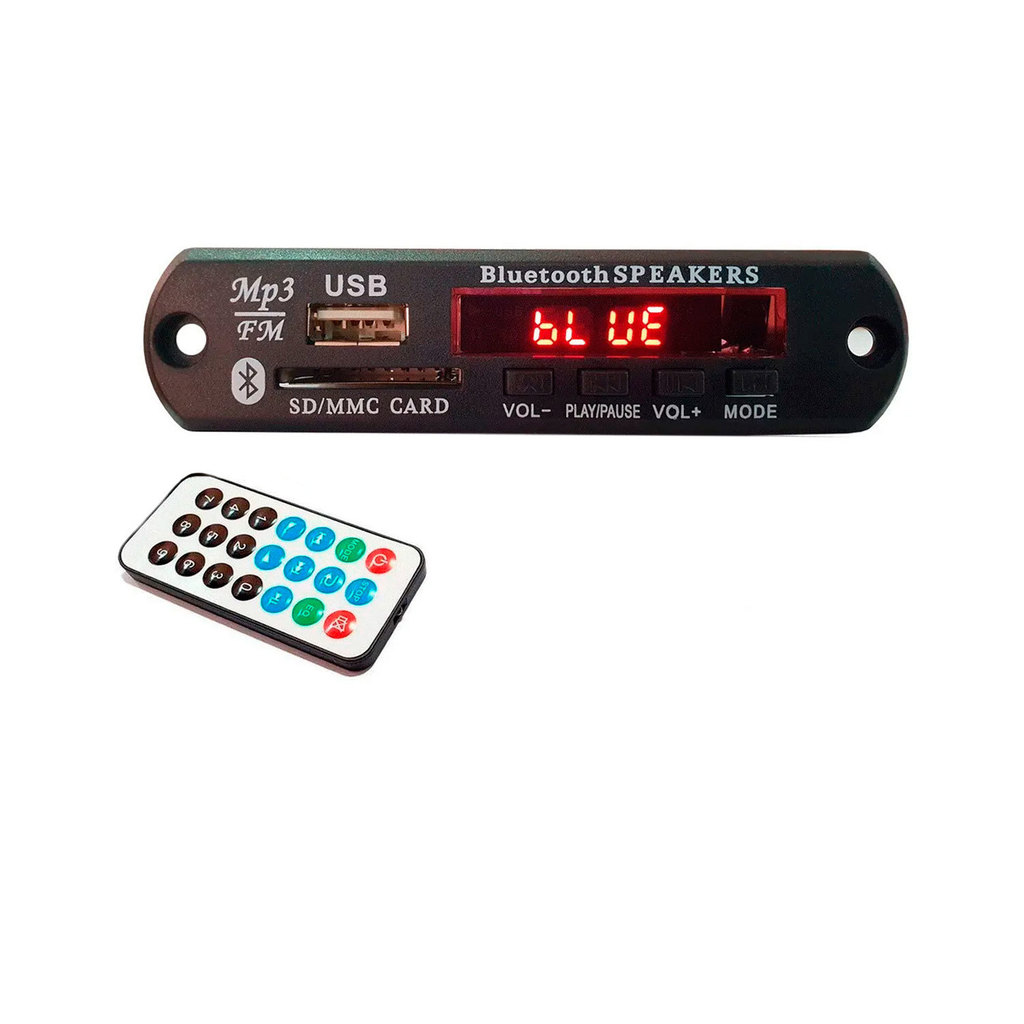 Placa Decodificadora Bluetooth Speakers Usb Mp3 Fm Aux Bt em Oferta na Shopee