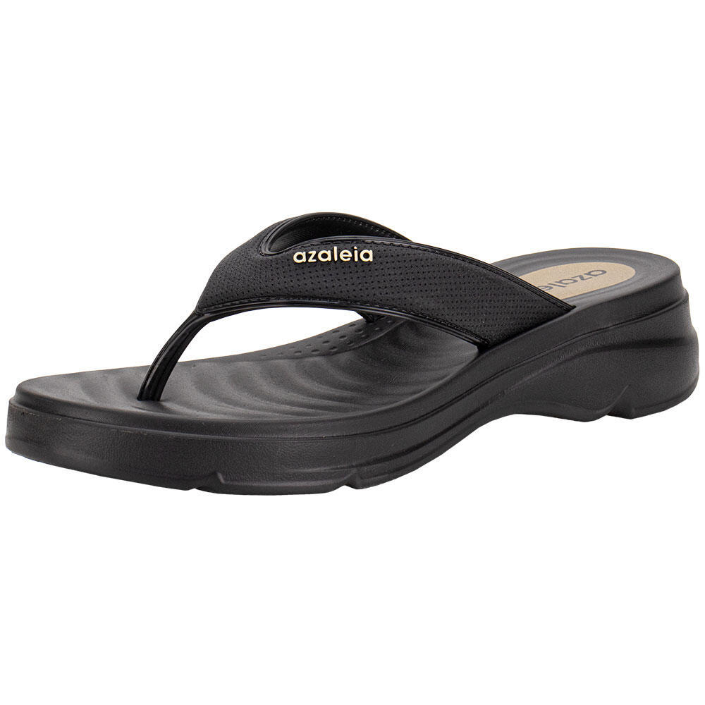 Tamanco Feminino Salto Grosso Eli Azaleia 19301 em Oferta na Shopee