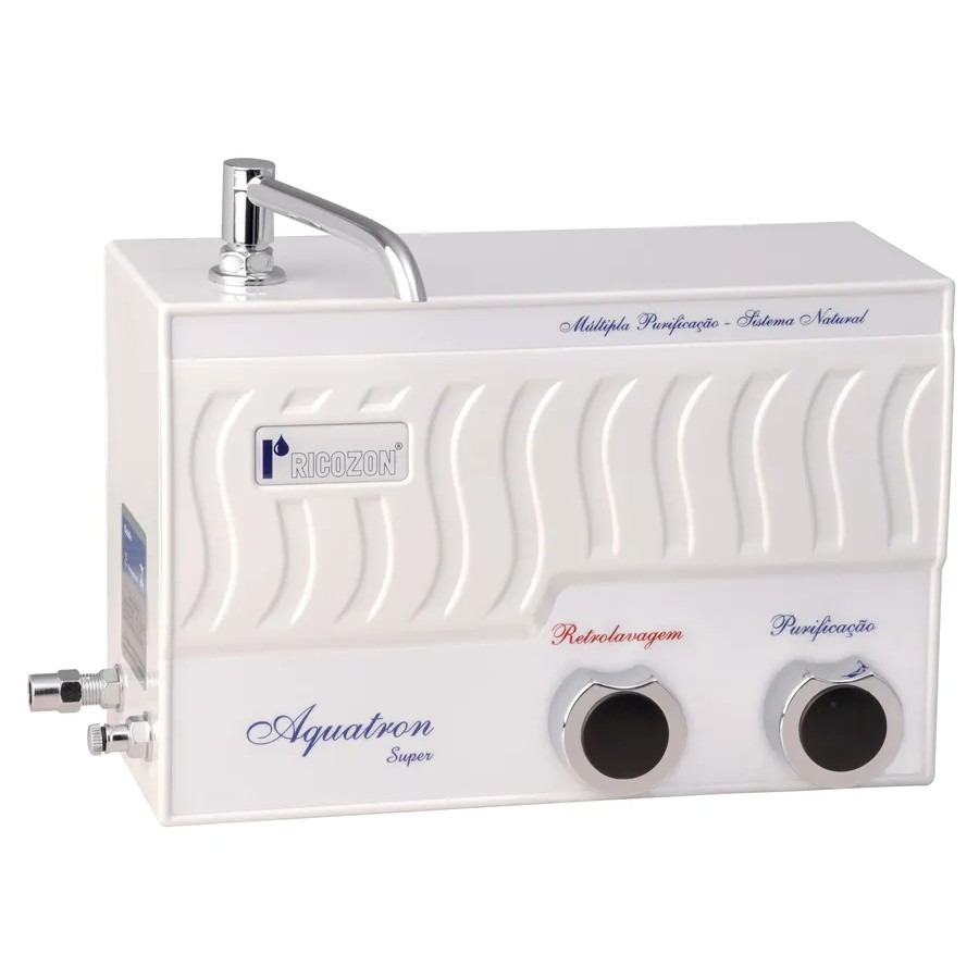 Purificador de Água Aquatron Branco Ricozon em Oferta na Shopee
