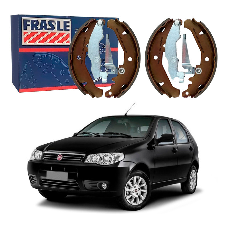 Jogo Sapata Freio Frasle Fiat Palio 1.0 1.4 1.8 2004 A 2010 em Oferta na Shopee