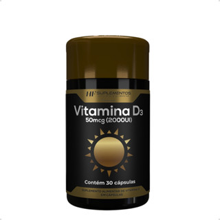 VITAMINA D3 2000UI 30CAPS PREMIUM HF SUPLEMENTS em Oferta na Shopee