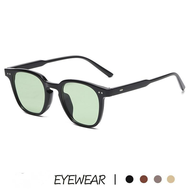 Óculos de Sol Quadrados Vintage, Óculos de Sol Oversized Femininos, Óculos de Sol Retro Masculinos, Óculos de Sol com Pr