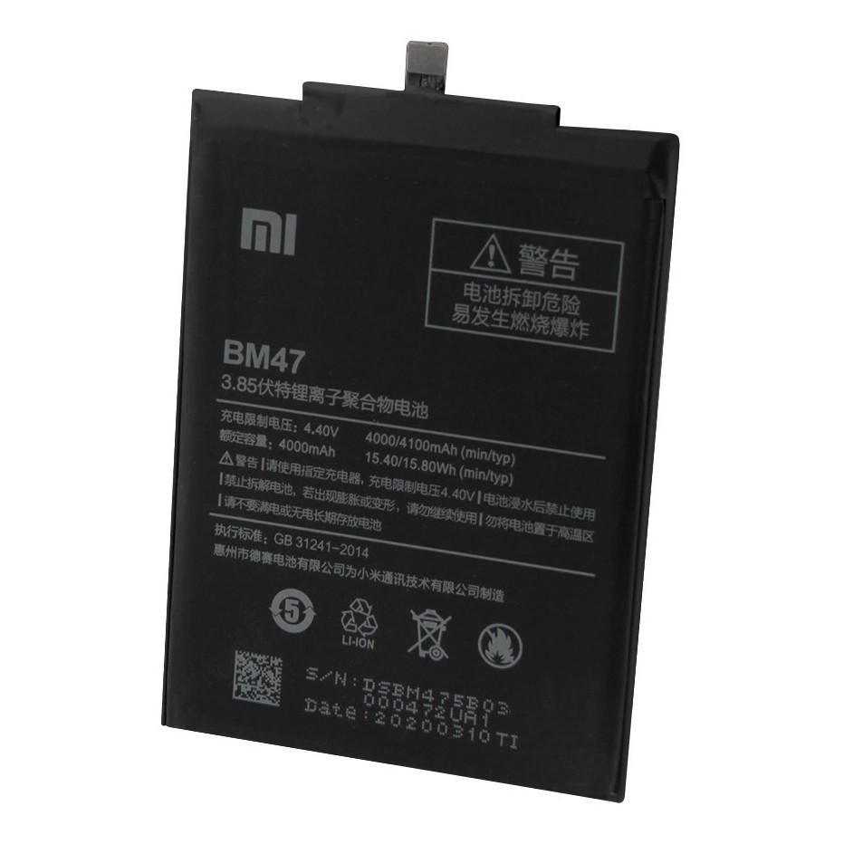 Bateria modelo compatível BM47 para Xiaomi Redmi 3 / 3S / 3X / 3 Pro / Redmi 4X