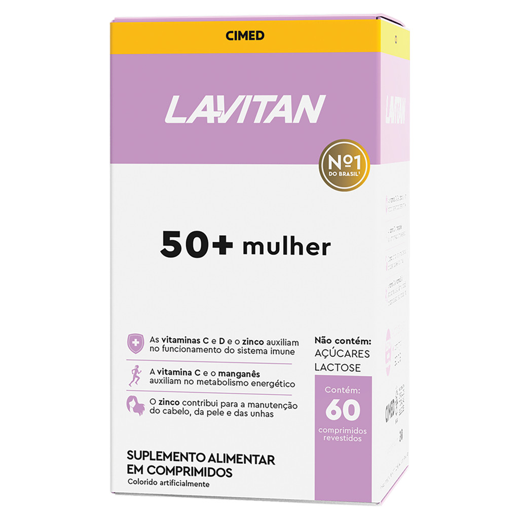 Imagem Lavitan 50 + Mulher 60 Cpr