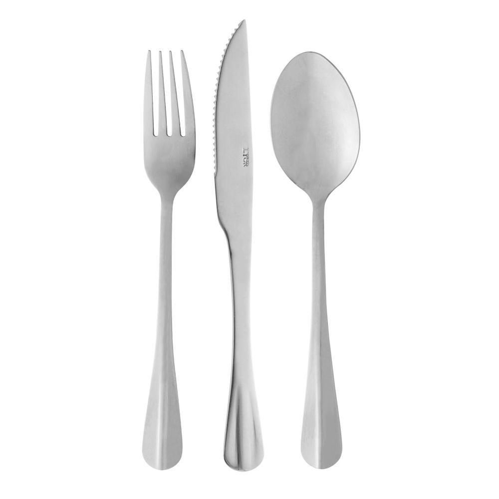 6 Talheres Lyor Positano de Aço Inox para 2 Pessoas