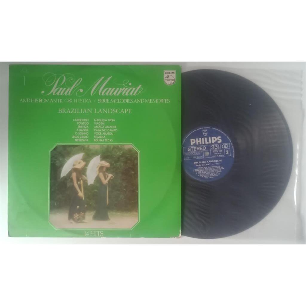 VINIL PAUL MAURIAT E ORQUESTRA BRAZILIAN LANDSCAPE - LP 1974