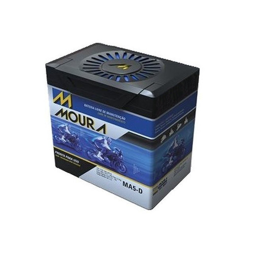Bateria Moto Moura Fazer 150 Bros 150 Xre 300 Ma5-d