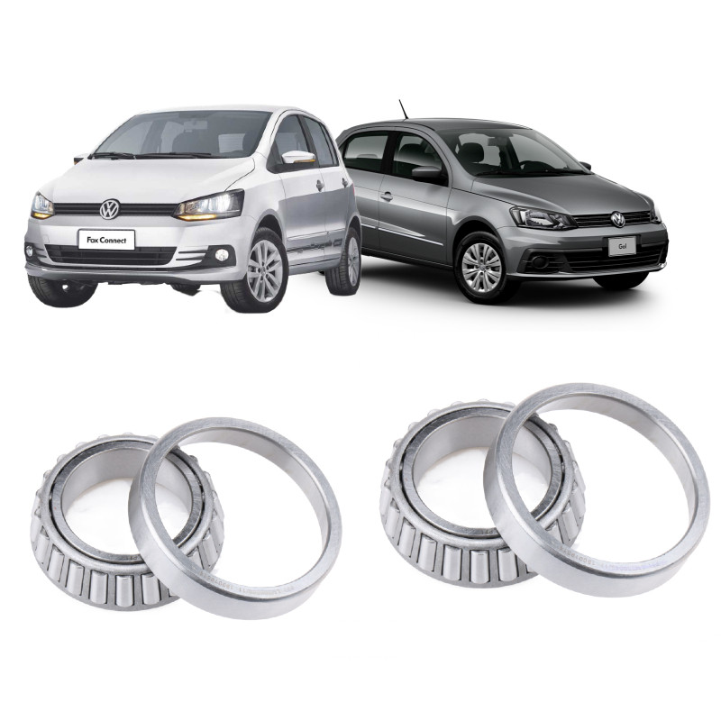 Rolamentos Laterais Caixa Satélite VW Cambio MQ200 VW Fox Gol
