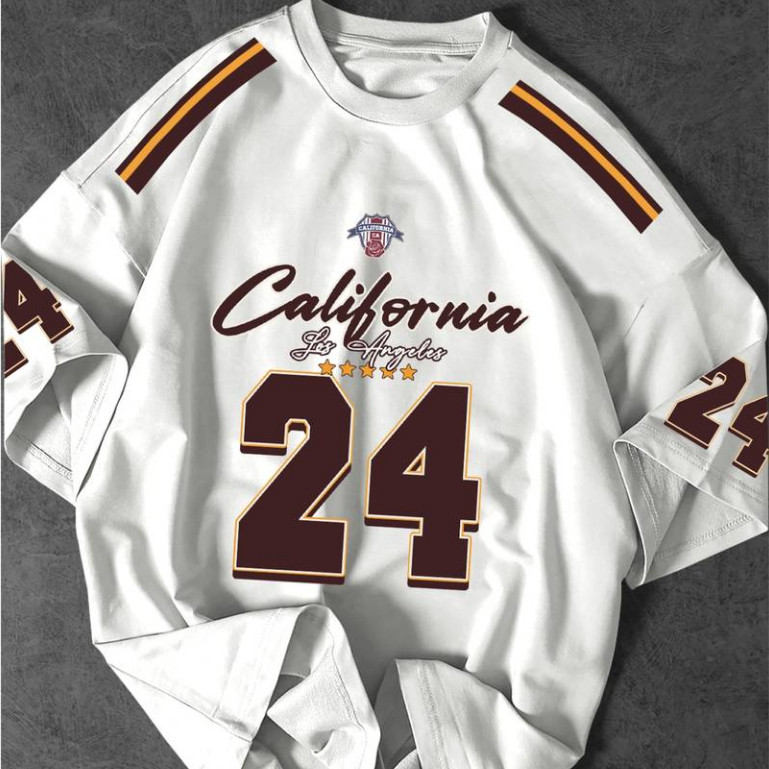 Camiseta T-shirt Unissex Streetwear California 24 LA