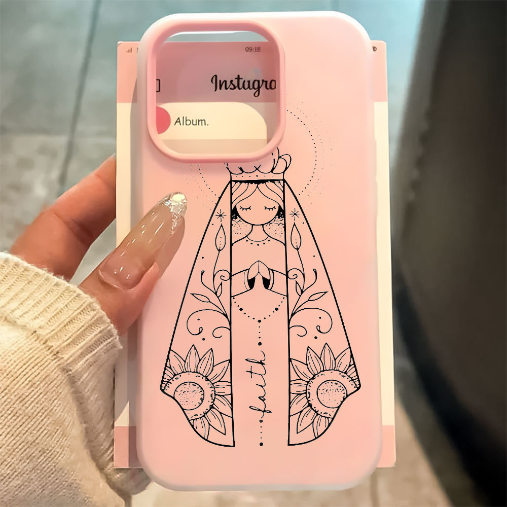 Nossa Senhora Capa Capinha Para Samsung Galaxy A50S A51 A52 A54 A55 A56 A72 M34 S20 S21 S23 FE S22 S25 S24 Plus Ultra