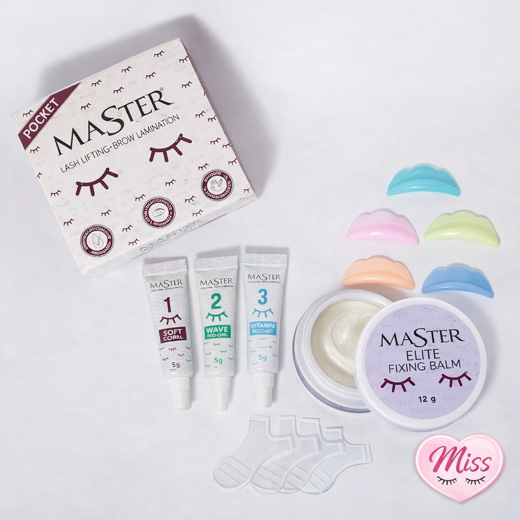 Kit Master Pocket - Lash Lifting e Brown Lamination com Anvisa + Fixing Balm 12g