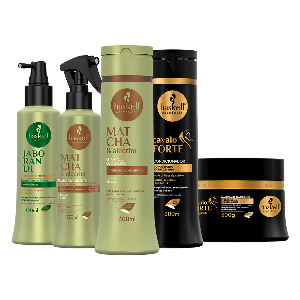 Kit Raiz Equilibrada + Crescimento Haskell (5 Itens)