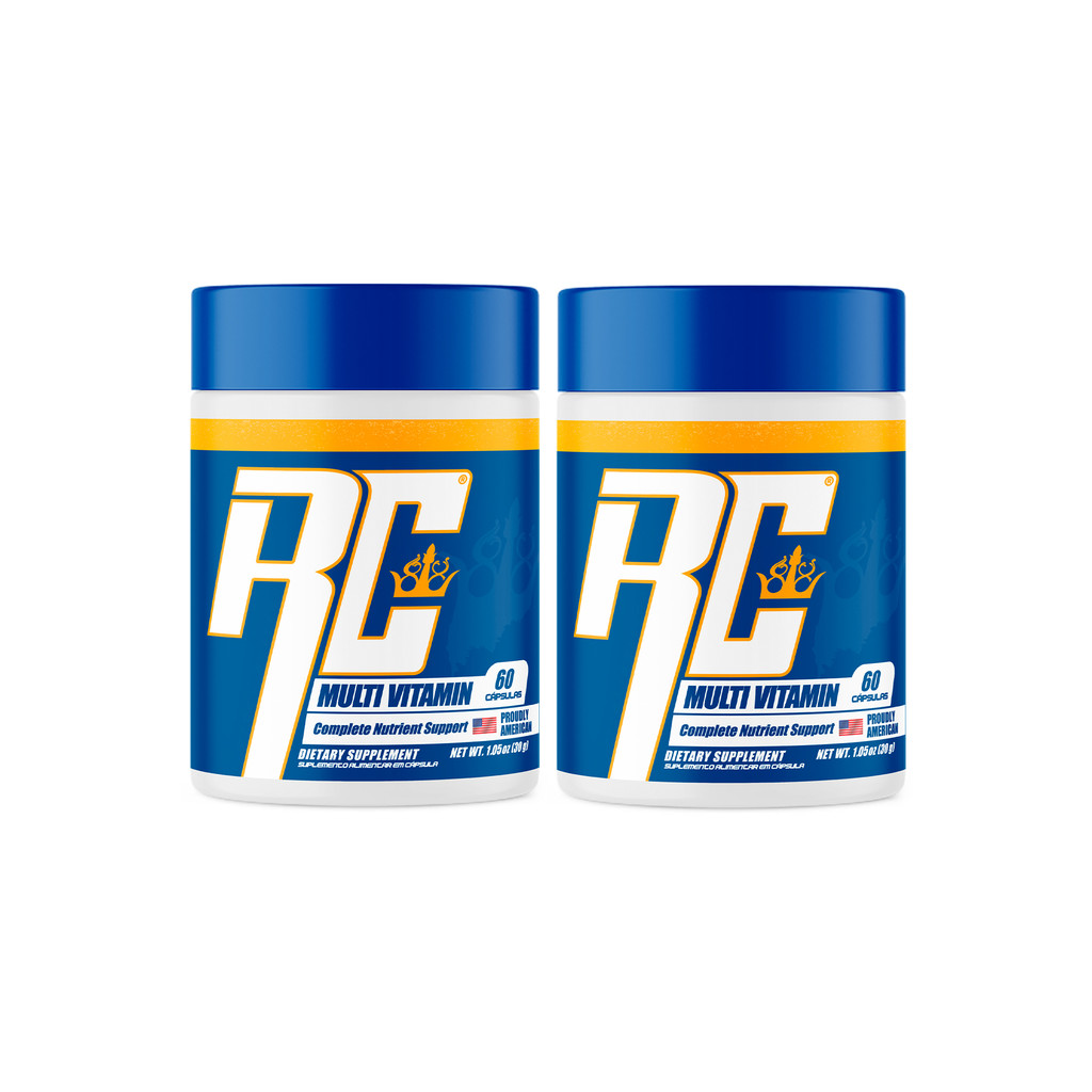 Kit Combo 2 Multivitaminíco Ronnie Coleman 500mg 60 Capsulas em Oferta na Shopee