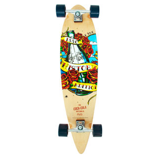 Skate Longboard Coca-Cola Bottling 1886 Bel em Oferta na Shopee