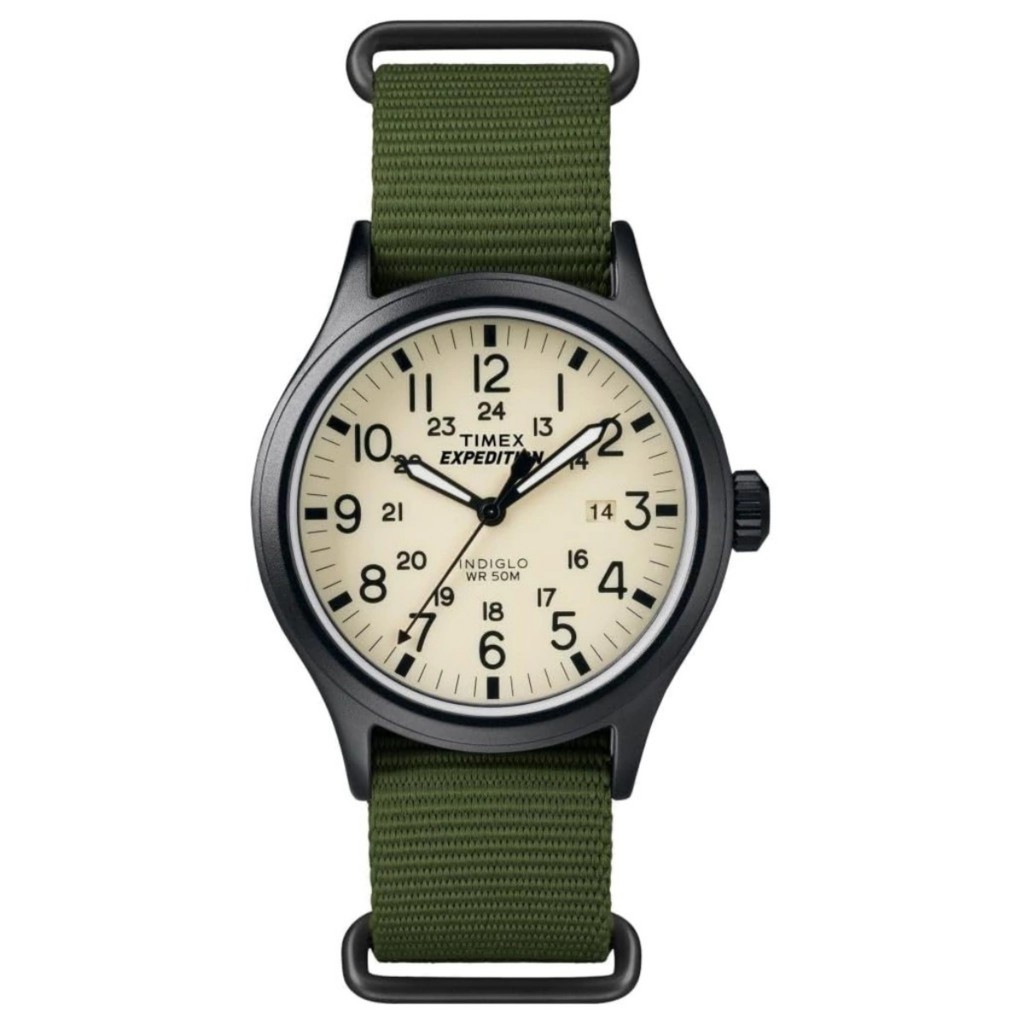 Relógio Masculino Timex Expedition Pulseira Nato Nylon Verde