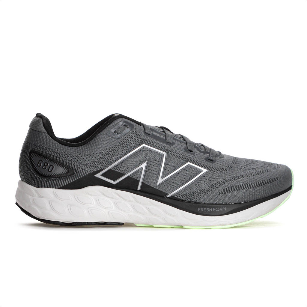 Tênis New Balance Fresh Foam 680v8 Cinza Escuro - Masculino