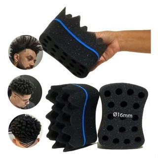 Esponja Nudred Turbo Dupla Face Classic – Profissional para Twist, Dreads e Cabelo Afro em Oferta na Shopee