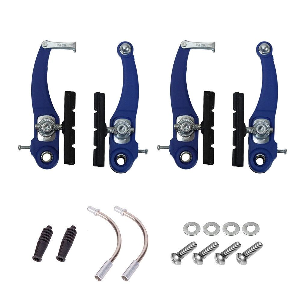 Freio V-brake Bike Mtb Nylon 110mm Com Sapata Orbital 70mm em Oferta na Shopee