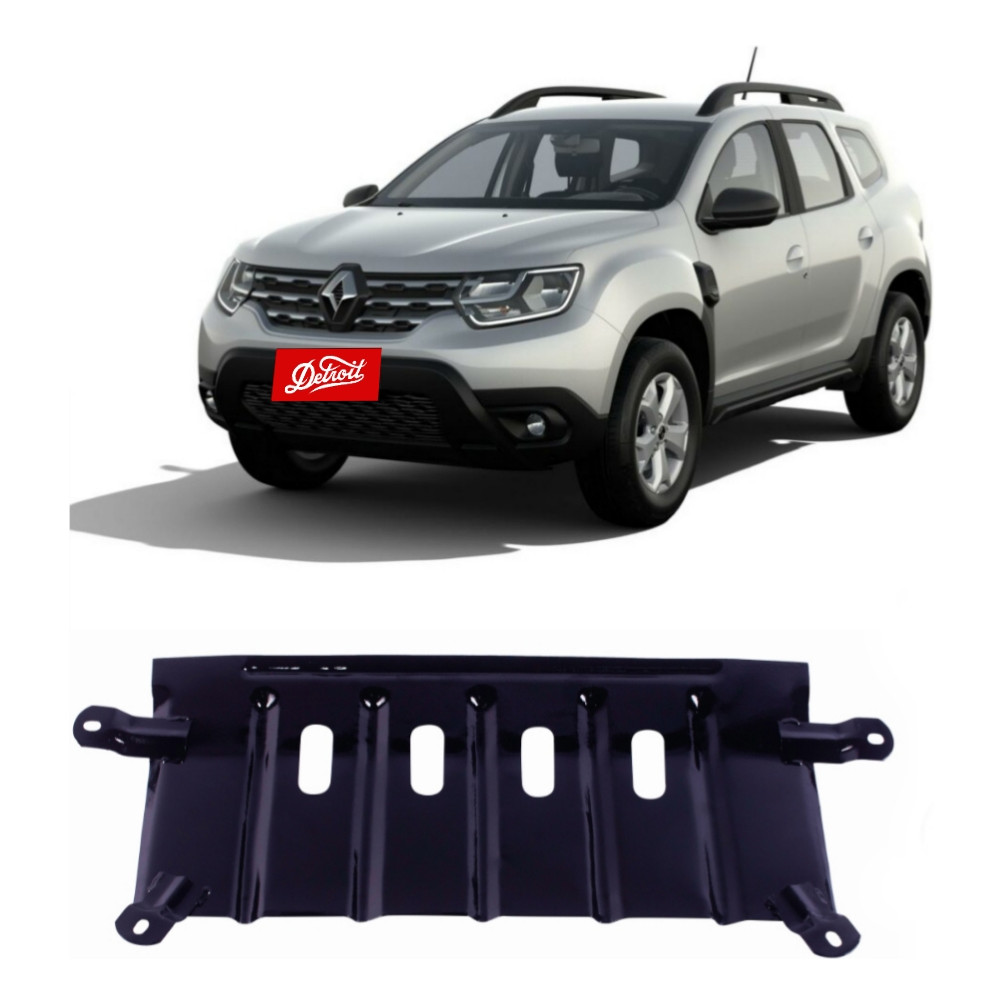 Peito De Aço Renault Duster 2010 A 2023 Protetor Cárter 1mm