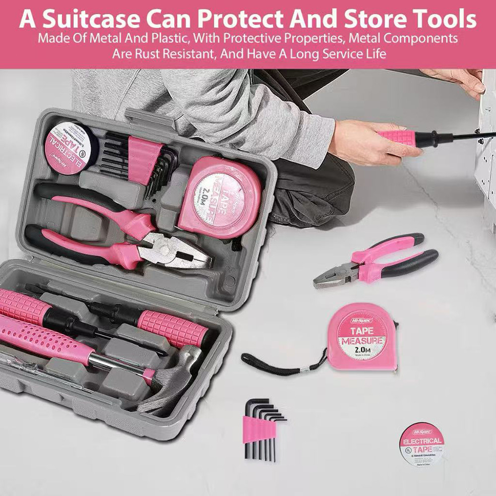 Kit Ferramentas Reparo Doméstico Completo - Ferramentas Multiuso para Casa