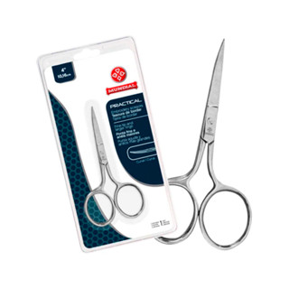 TESOURA P/ BORDAR PRATICAL MUNDIAL 10,2CM 1327 4" em Oferta na Shopee