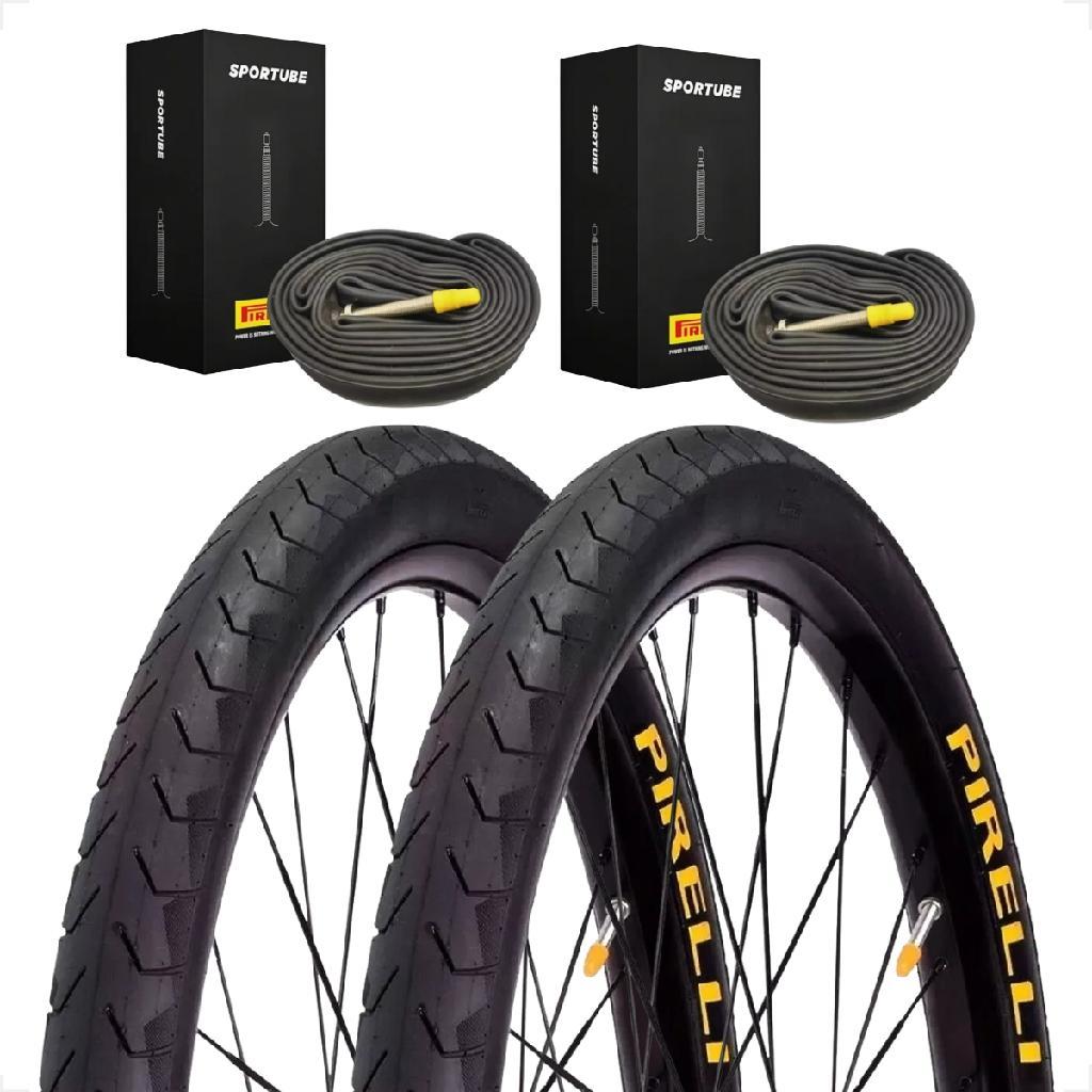 Par Pneu Bicicleta Pirelli Phantom Street 700x38 Serve Aro 29 Urbano Par Camara Pirelli bico fino