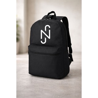 Mochila Estampada NJ Masculina Feminina Reforçada Trabalho Viagem Escolar Cor Preto em Oferta na Shopee