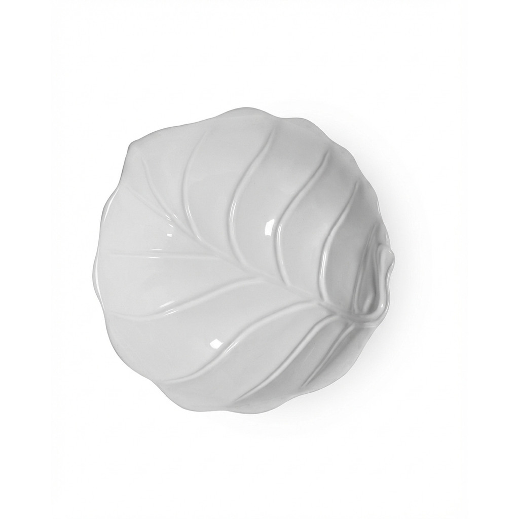 Tigela Branca Média Funda Bananeira Cerâmica Scalla em Oferta na Shopee