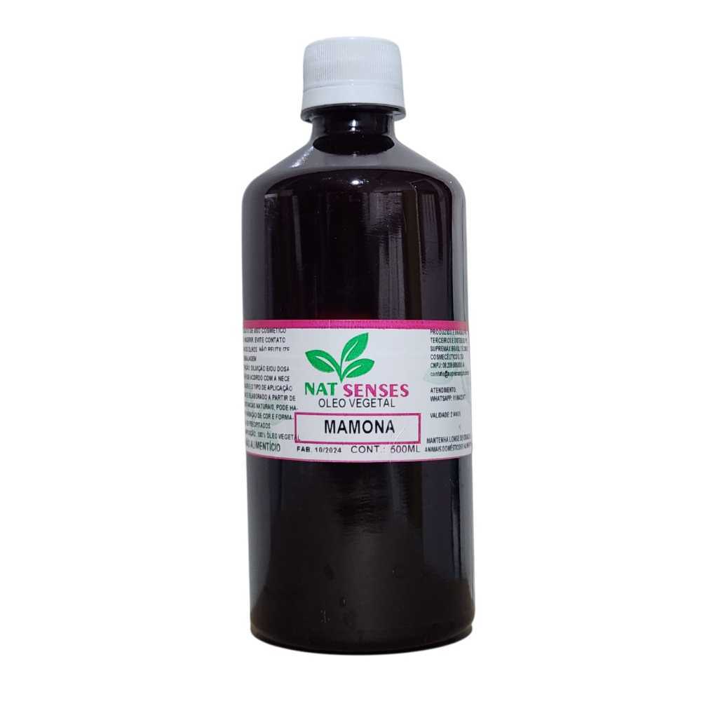 Oleo de Mamona - 500ml - Puro