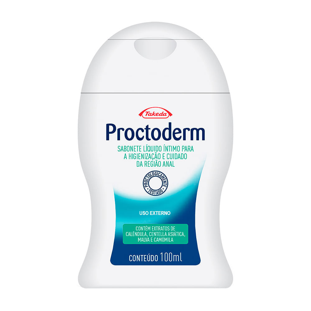 Sabonete Íntimo Proctoderm com 100ml em Oferta na Shopee