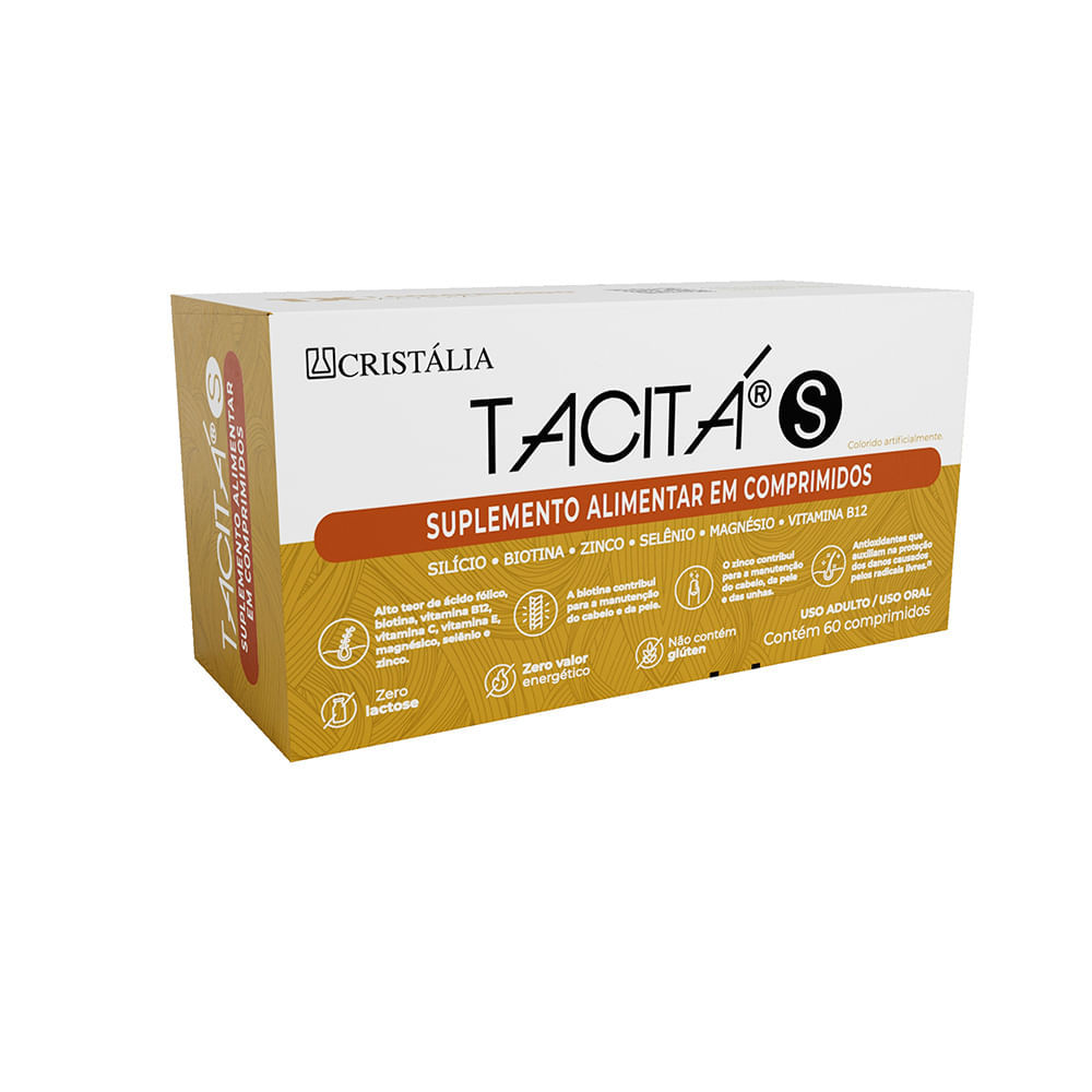 Tacitá S Suplemento Alimentar Com 60 Comprimidos
