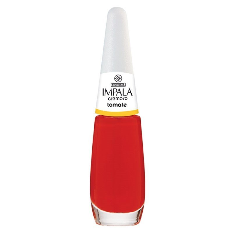 Esmalte Impala Cremoso Tomate em Oferta na Shopee