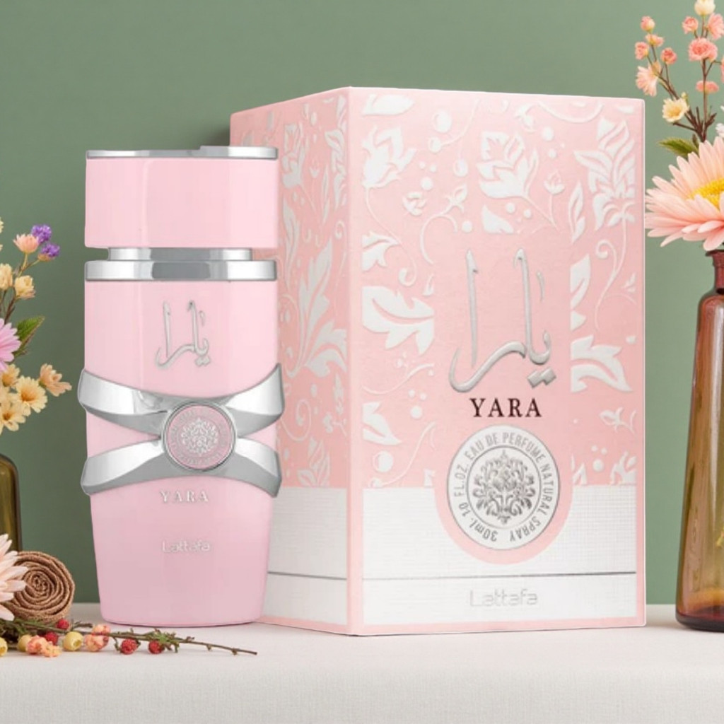 Perfume Lattafa YARA Rosa Eau de Parfum Importado de Dubai Perfume 100ml1  Perfume Feminino Primeira Linha