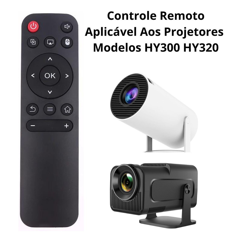 Controle Remoto Projetor Hy300 Hy320 Magcubic Universal em Oferta na Shopee
