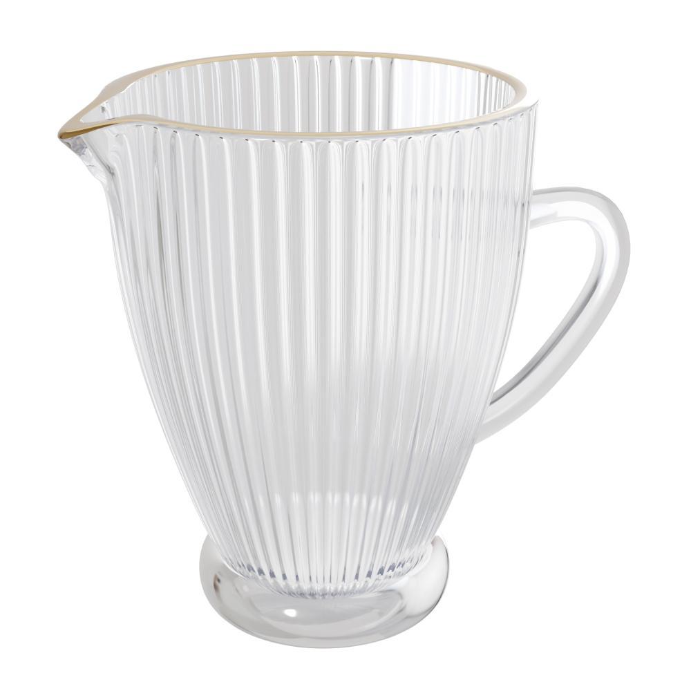 Jarra Wolff Lines de Vidro com Fio de Ouro Lines 1,3L