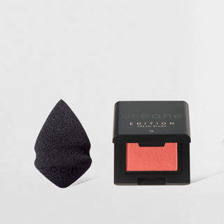 Kit Mini Blush Cremoso Caramelo + Mini Esponja de Maquiagem Océane Edition (2 Produtos) em Oferta na Shopee