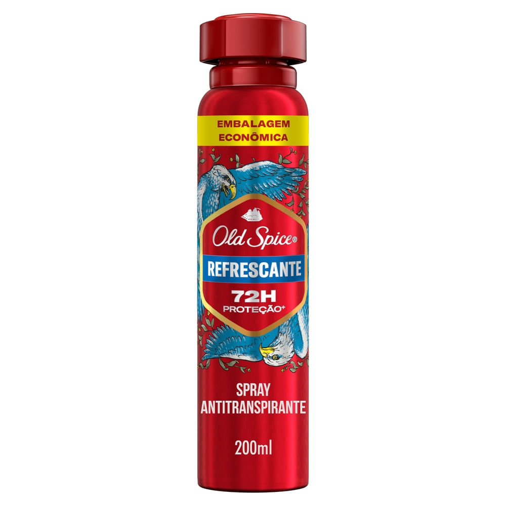 Desodorante Old Spice Refrescante Aerossol Antitranspirante 200ml