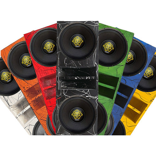 CAIXA DUTO RÉGUA 2 ALTO FALANTES SPYDER 12 KAOS 650 WOOFER CORES
