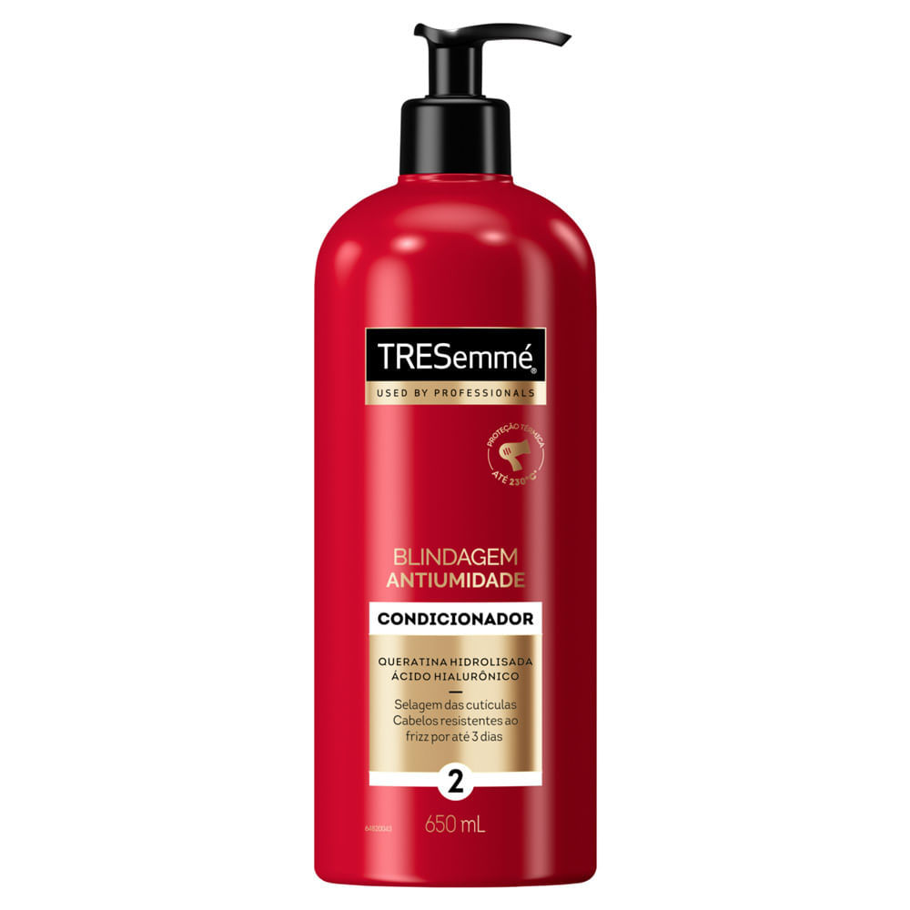 Condicionador TRESemmé Blindagem Antiumidade 650ml em Oferta na Shopee