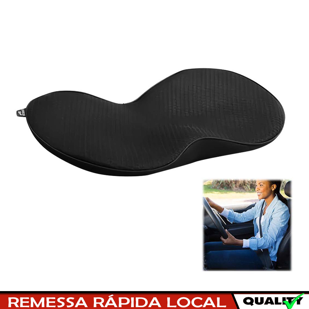 Almofada Ortopédica Anatômica com Gel Viscoelástico | Alívio para Cóccix e Nervo Ciático | Assento Ergonômico