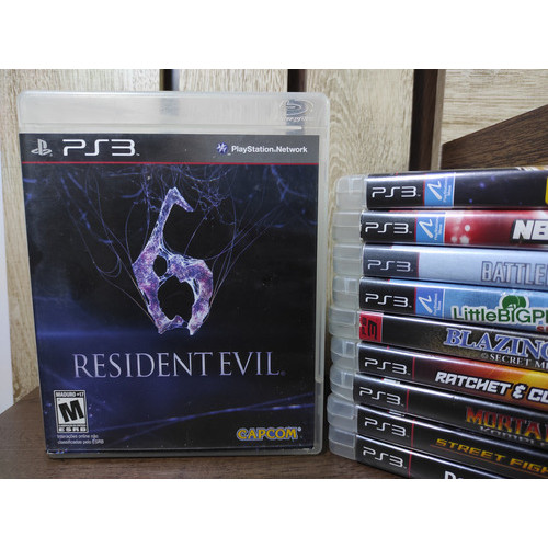 Jogo Resident Evil 6 Original Para Ps3 - Midia Física