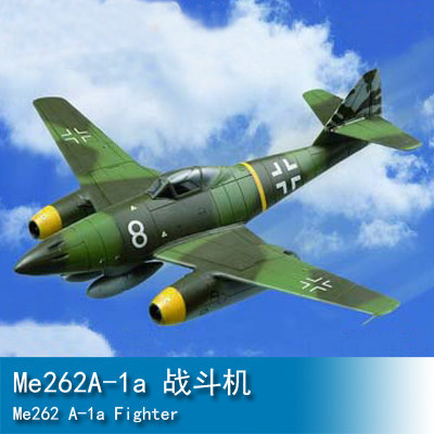 Brinquedo infantil montado modelo TROMPETER HOBBY BOSS 1/72 Me262A-1a Fighter 80249