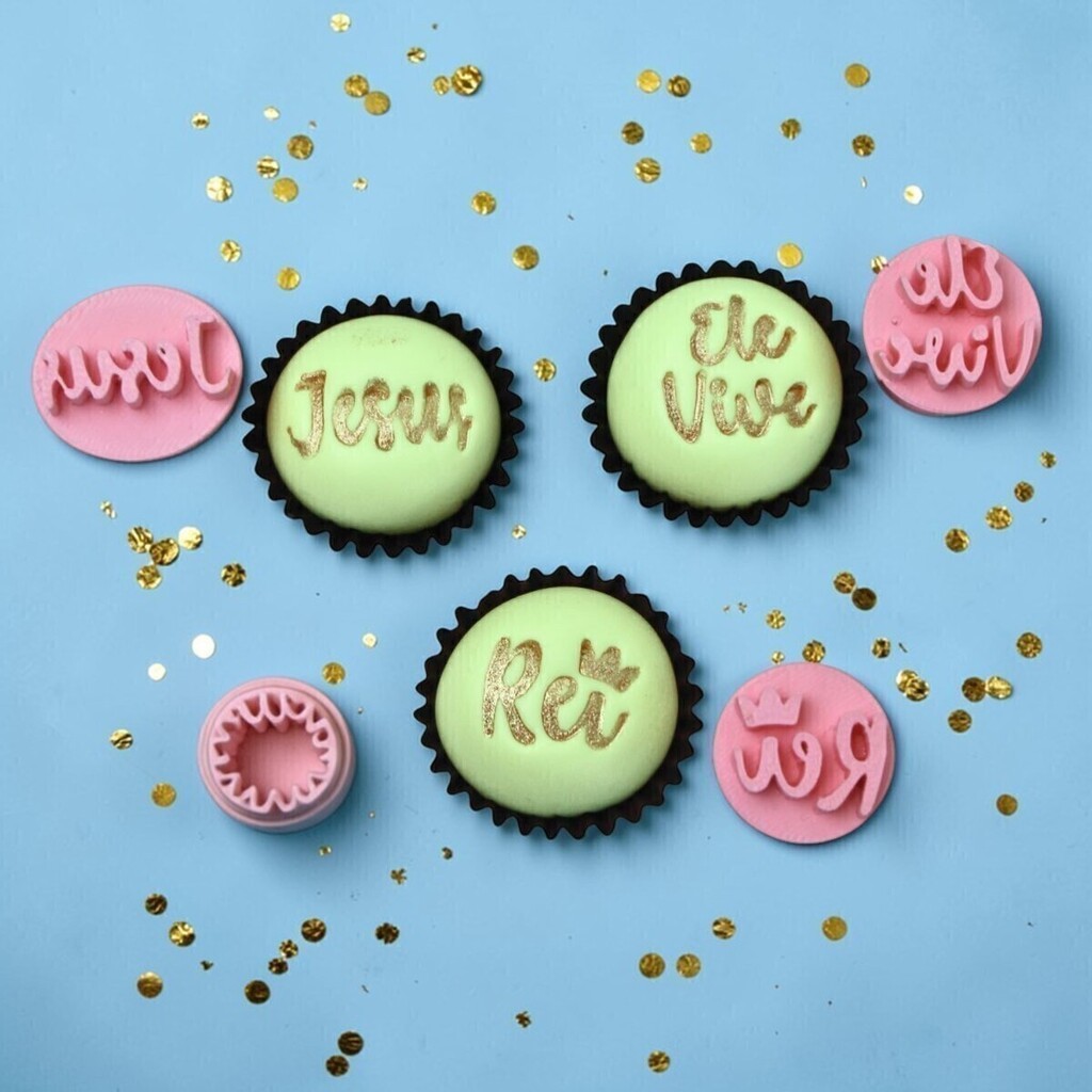 Kit Carimbos Para Doces Jesus em Oferta na Shopee