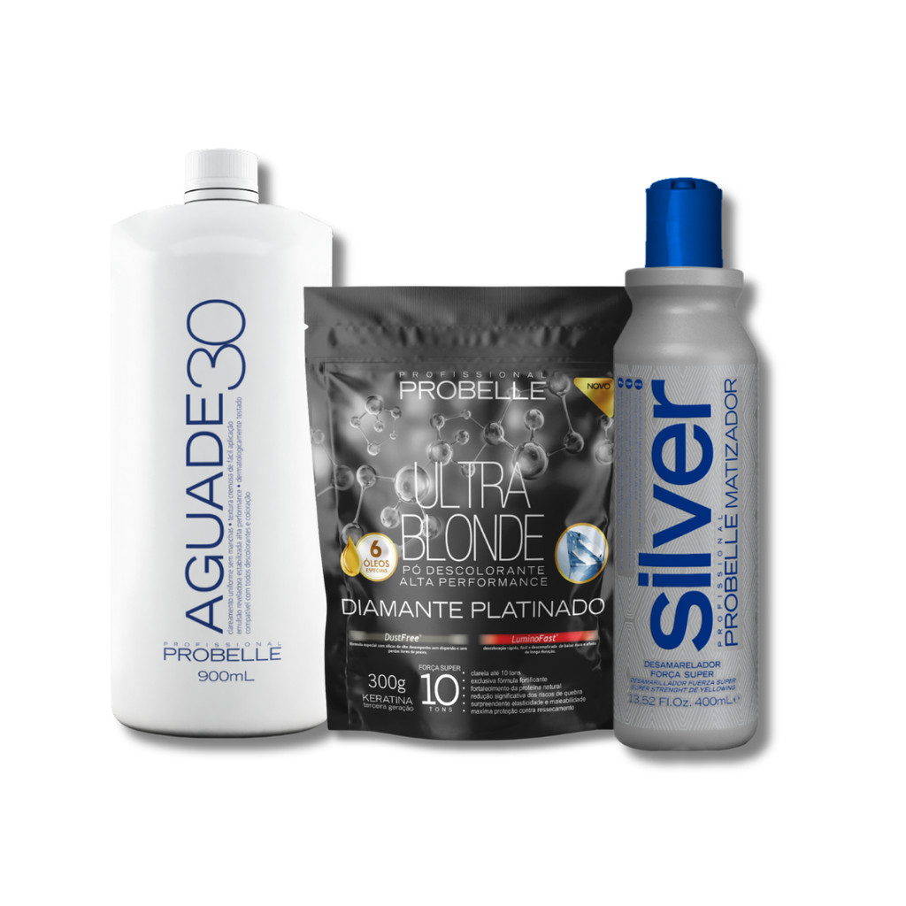 Kit OX 30 VOL + STAND POUCH PLATINADO + MATIZADOR - PROBELE