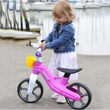 Bicicleta Infantil Sem Pedal Azul Brinquedo Criativo Diversão Crianças Interativo Lazer Presente