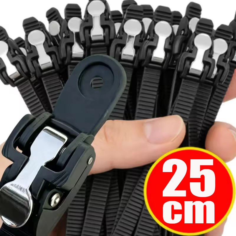 1/2 Conjuntos De Fivela De Trava Para Serviço Pesado | Correia De Catraca Amarrada Motocicleta Caminhão ATV , Equipament
